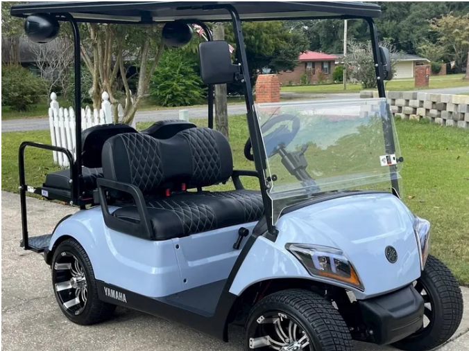 Golf carts at Lakes Area R&R